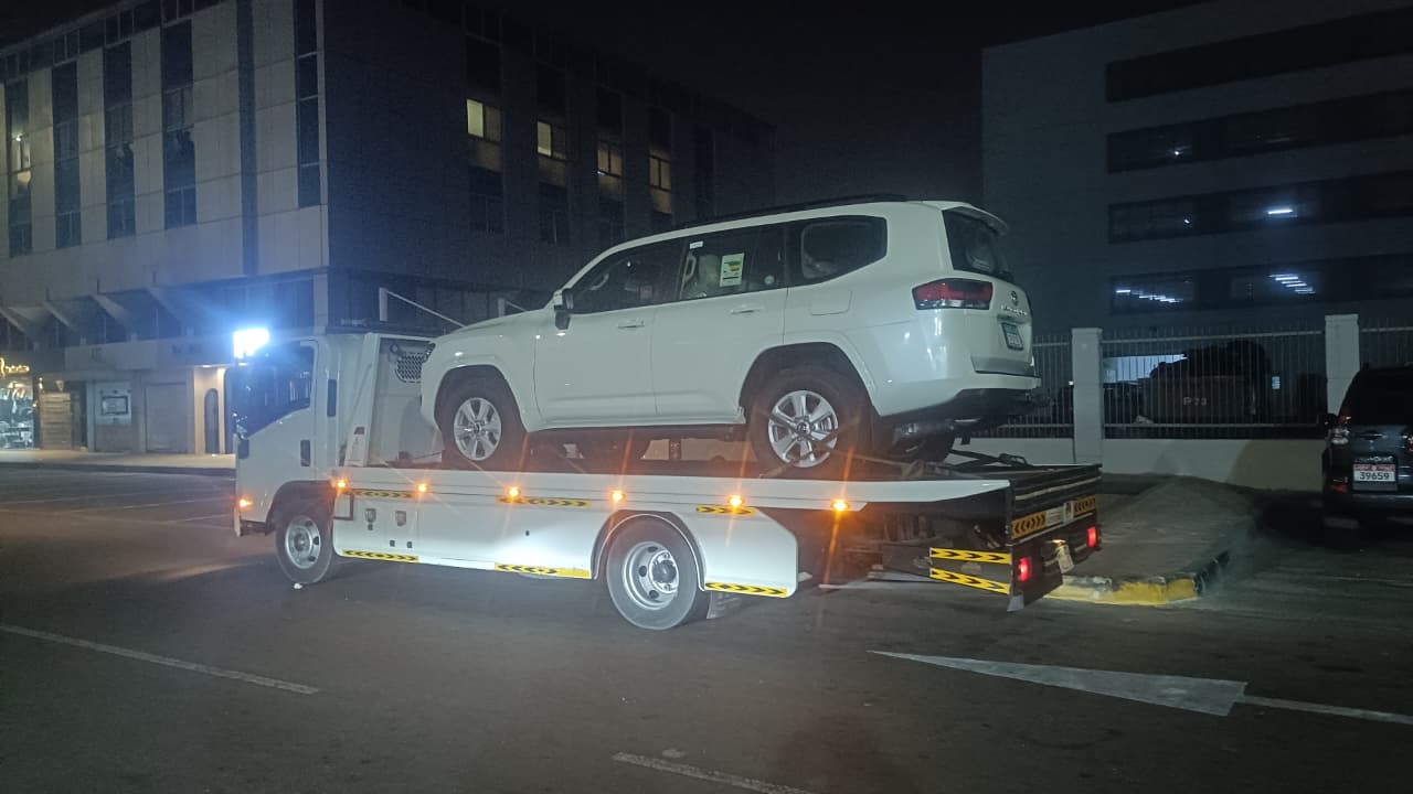 car towing in Abu Dhabi
